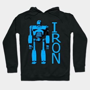 Blue Iron giant Hoodie